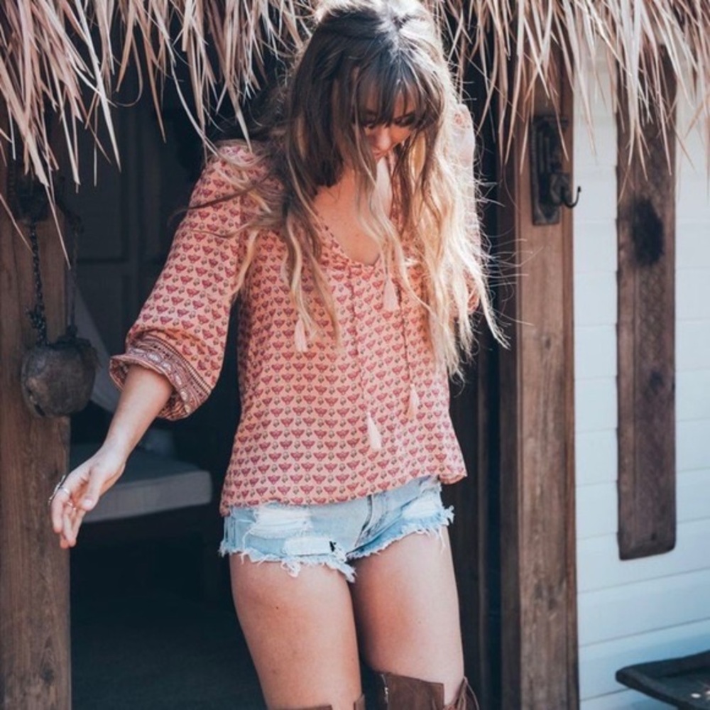 Spell Sunset Road Blouse